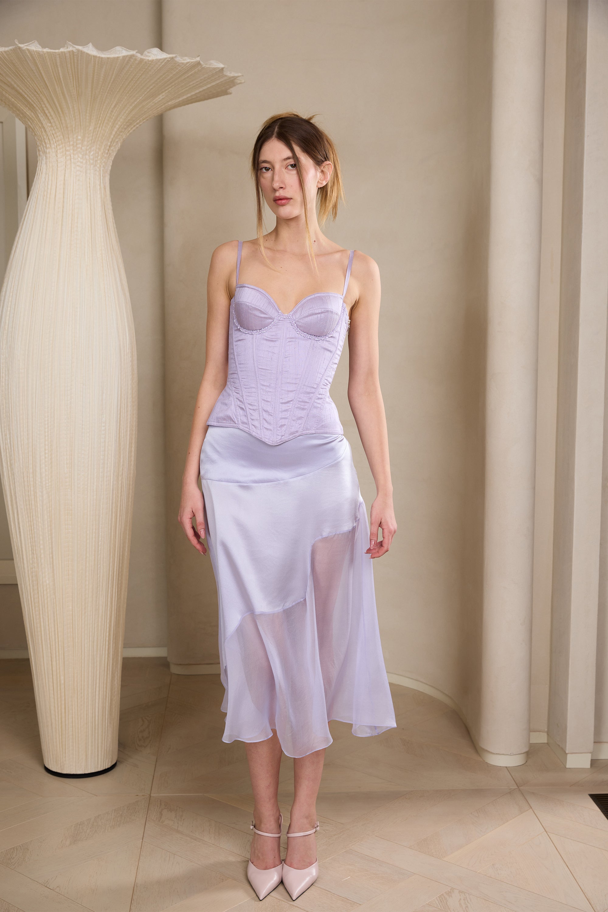 THE CANDY CORSET IN LILAC