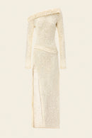 ATHENA DRESS IN CREAM