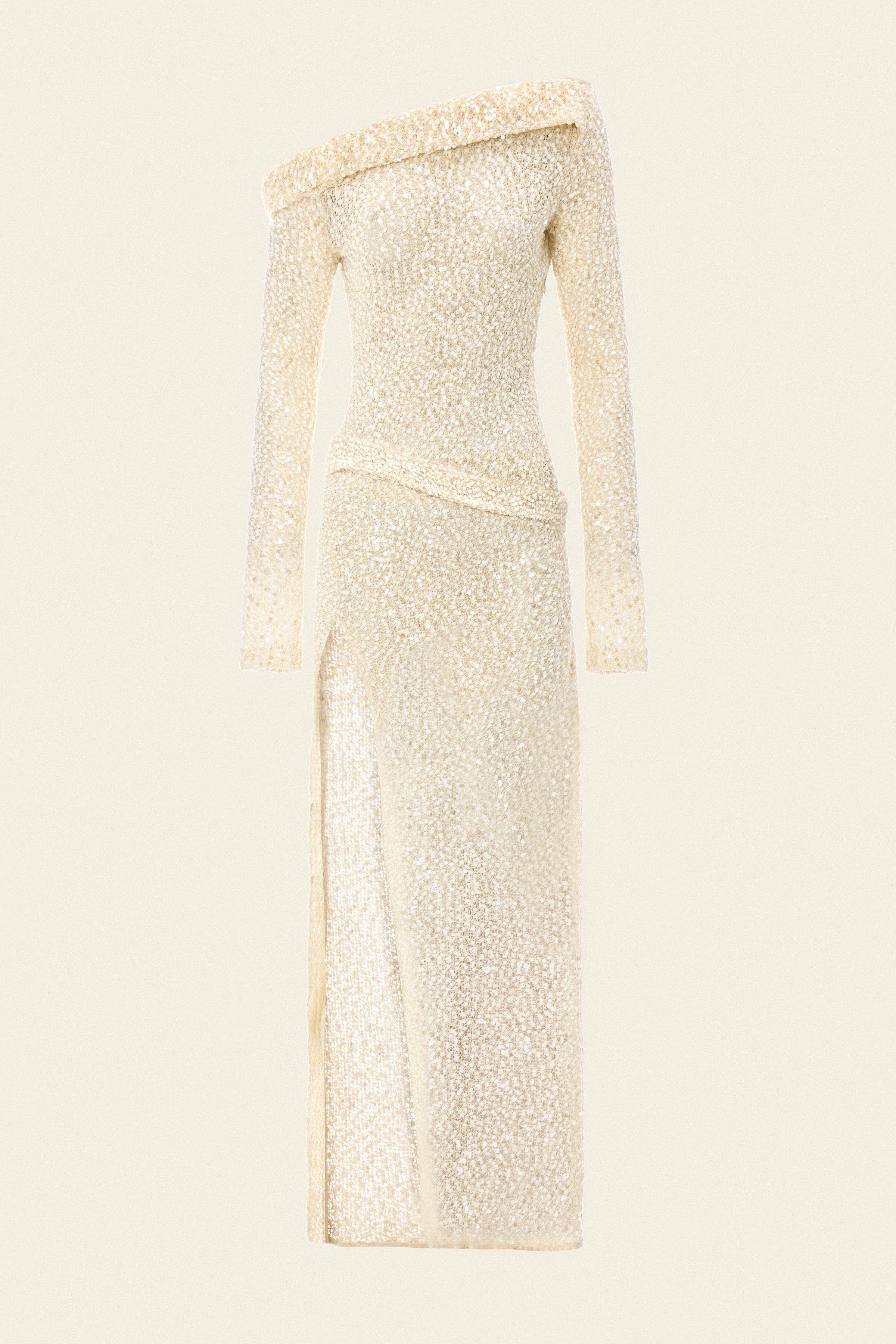 ATHENA DRESS IN CREAM