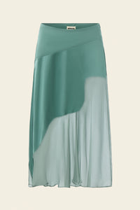 NAUSICA SKIRT IN EMERALD GREEN
