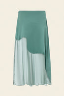 NAUSICA SKIRT IN EMERALD GREEN