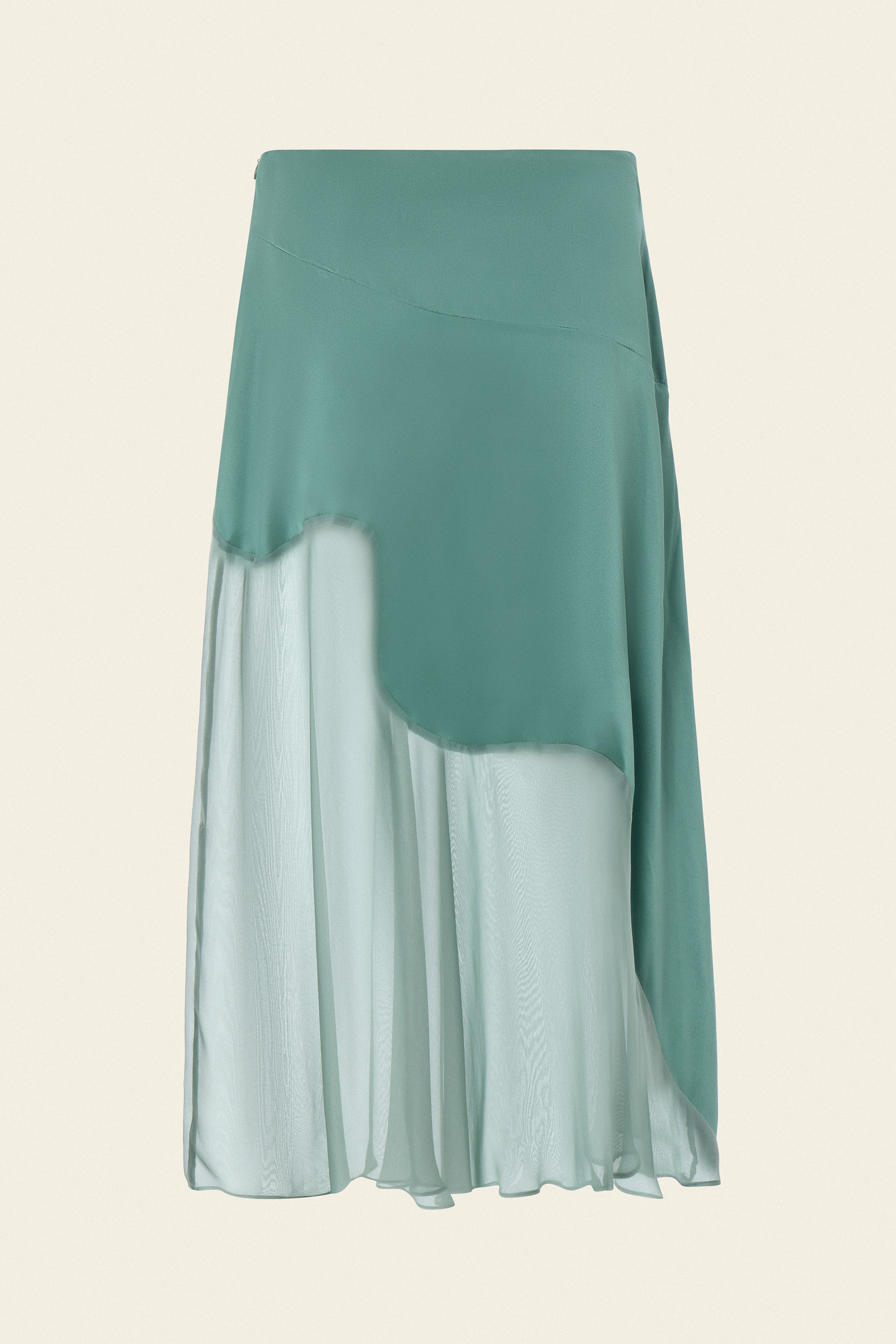 NAUSICA SKIRT IN EMERALD GREEN