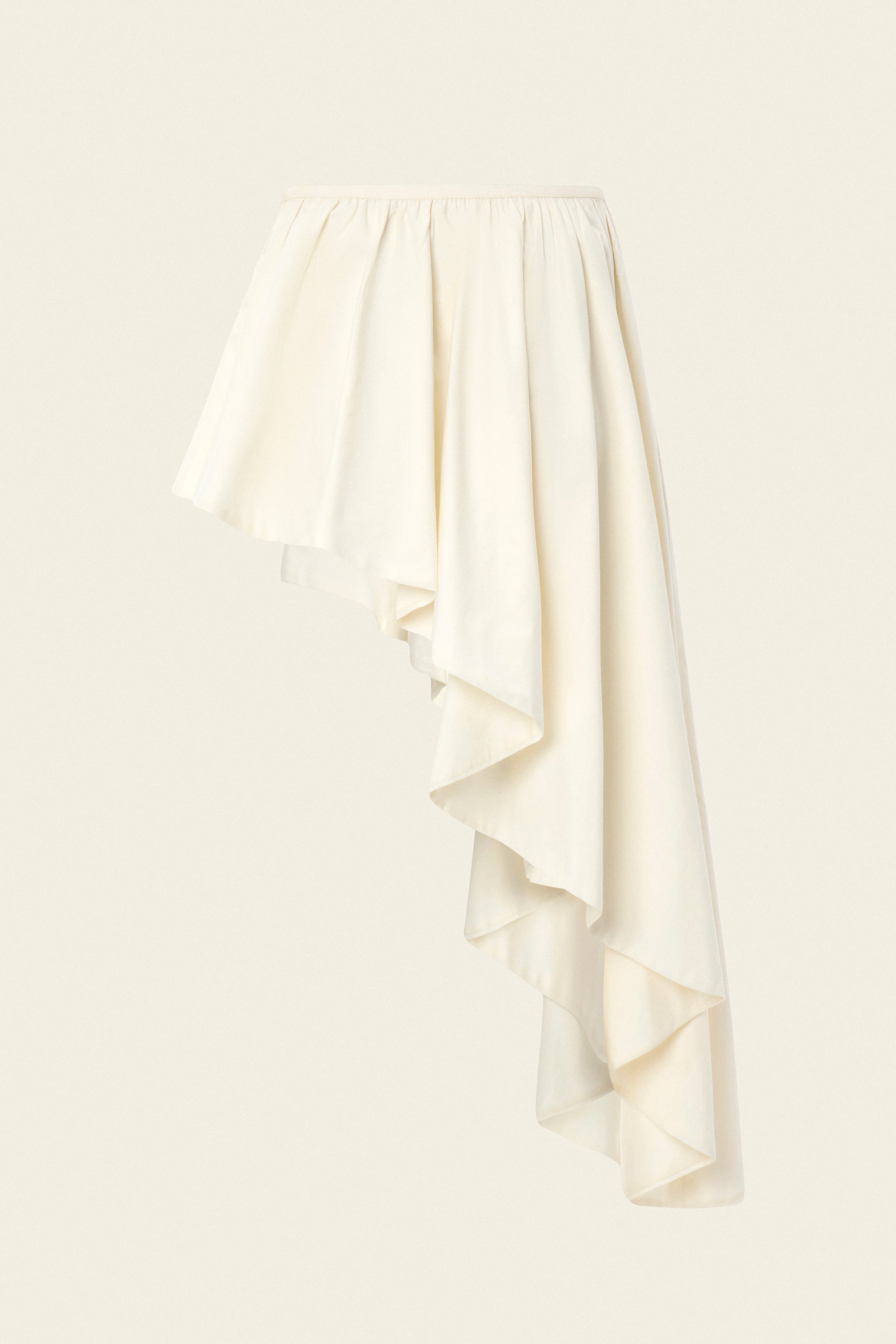 MODULAR SKIRT IN CREAM