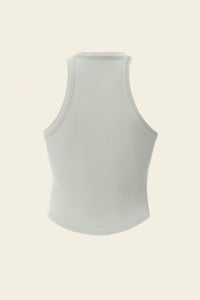 Hand-embroidered tank top