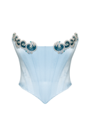 WAVE CORSET BLUE