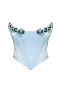 WAVE CORSET BLUE