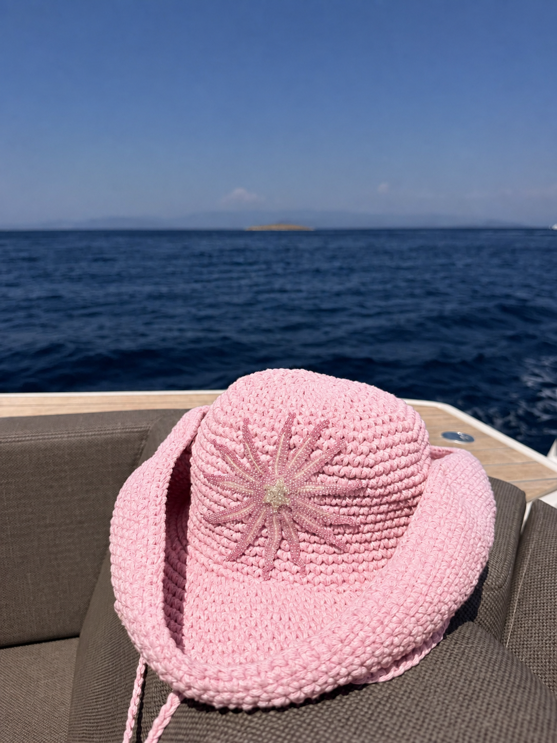 ISABEL HAT SHELL PINK