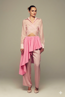MODULAR SKIRT IN PINK