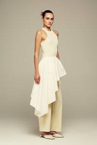 MODULAR SKIRT IN CREAM