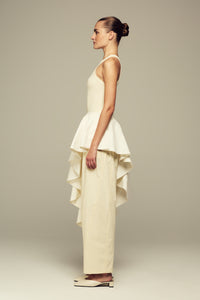 MODULAR SKIRT IN CREAM