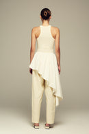 MODULAR SKIRT IN CREAM
