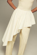 MODULAR SKIRT IN CREAM