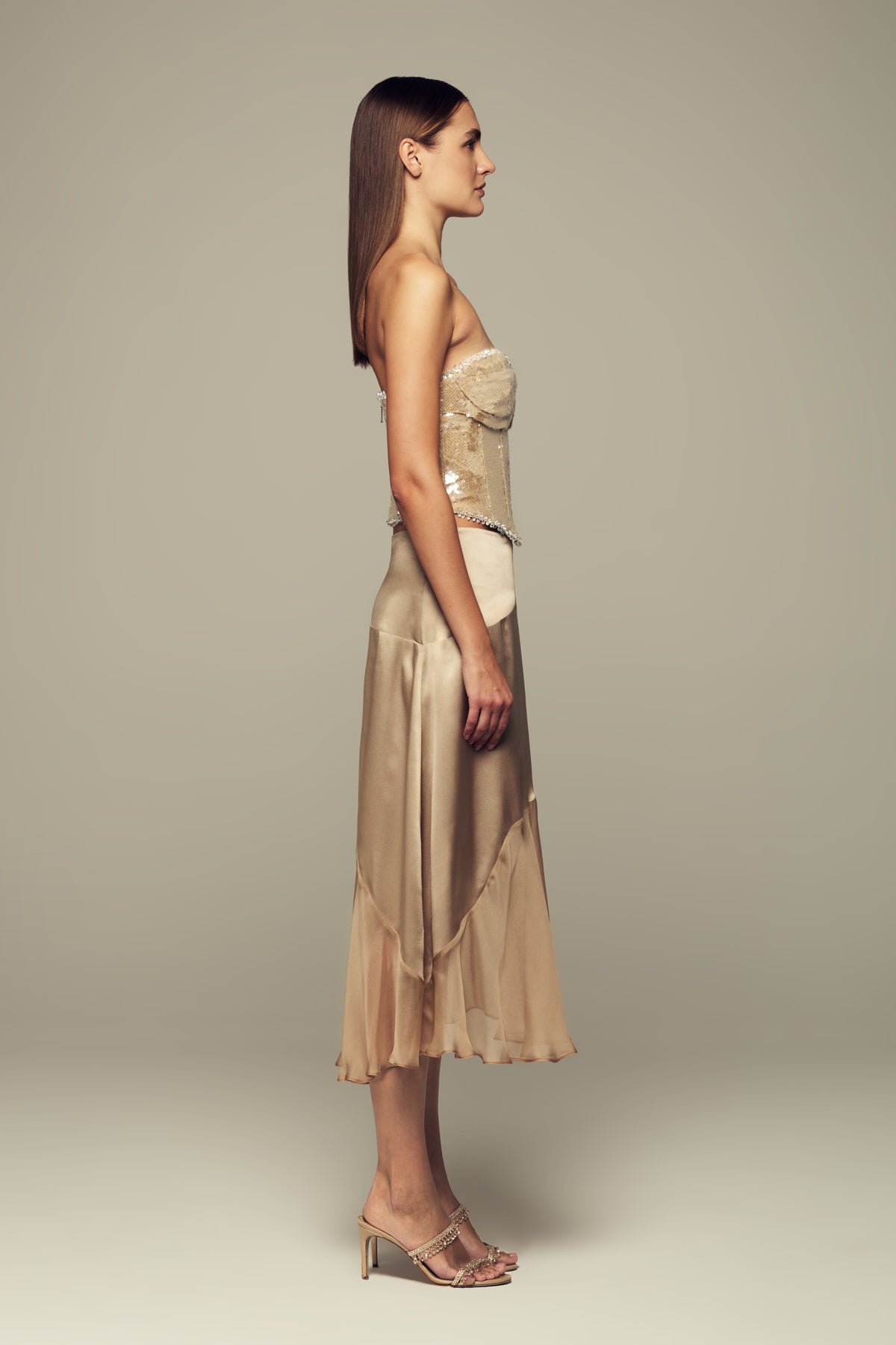 NAUSICA CORSET IN NUDE