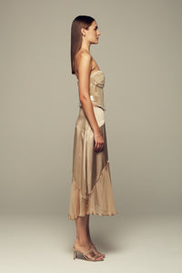 NAUSICA CORSET IN NUDE