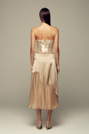 NAUSICA CORSET IN NUDE