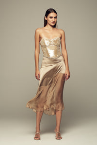 NAUSICA CORSET IN NUDE