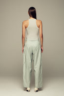 Hand-embroidered tank top