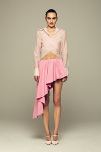 MODULAR SKIRT IN PINK