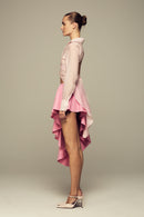 MODULAR SKIRT IN PINK