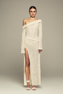 ATHENA DRESS IN CREAM