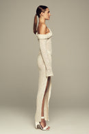 ATHENA DRESS IN CREAM