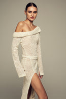 ATHENA DRESS IN CREAM