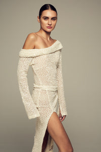 ATHENA DRESS IN CREAM