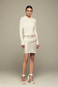 ATHENA SKIRT IN WHITE