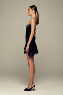 WAVE CORSET IN BLACK