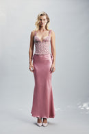 BLOSSOM CORSET IN PINK