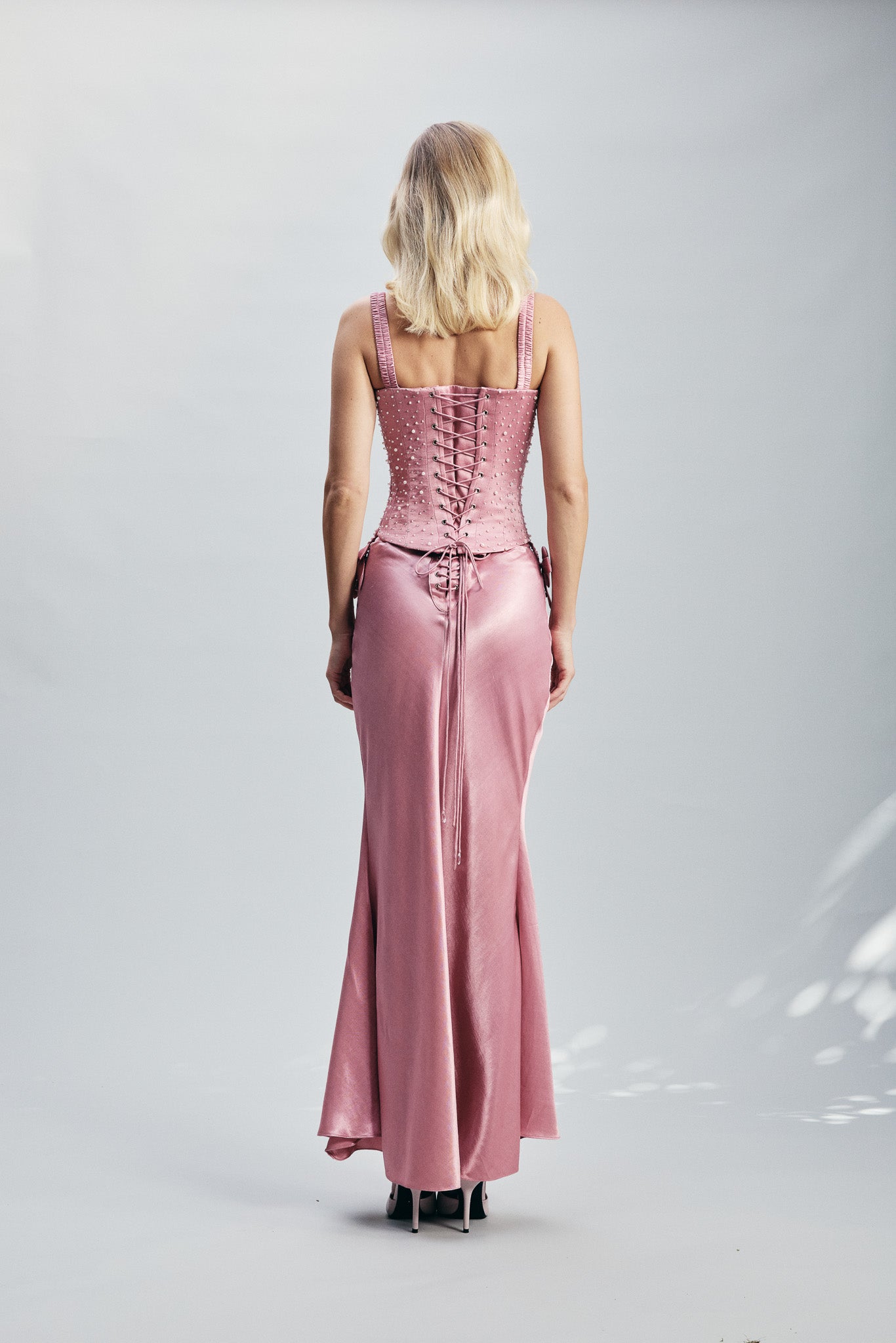 BLOSSOM CORSET IN PINK