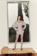 THE SHIRT DRESS IN LILAC