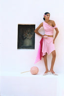 THE FOOL SKIRT BABY PINK
