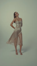 NAUSICA CORSET IN NUDE